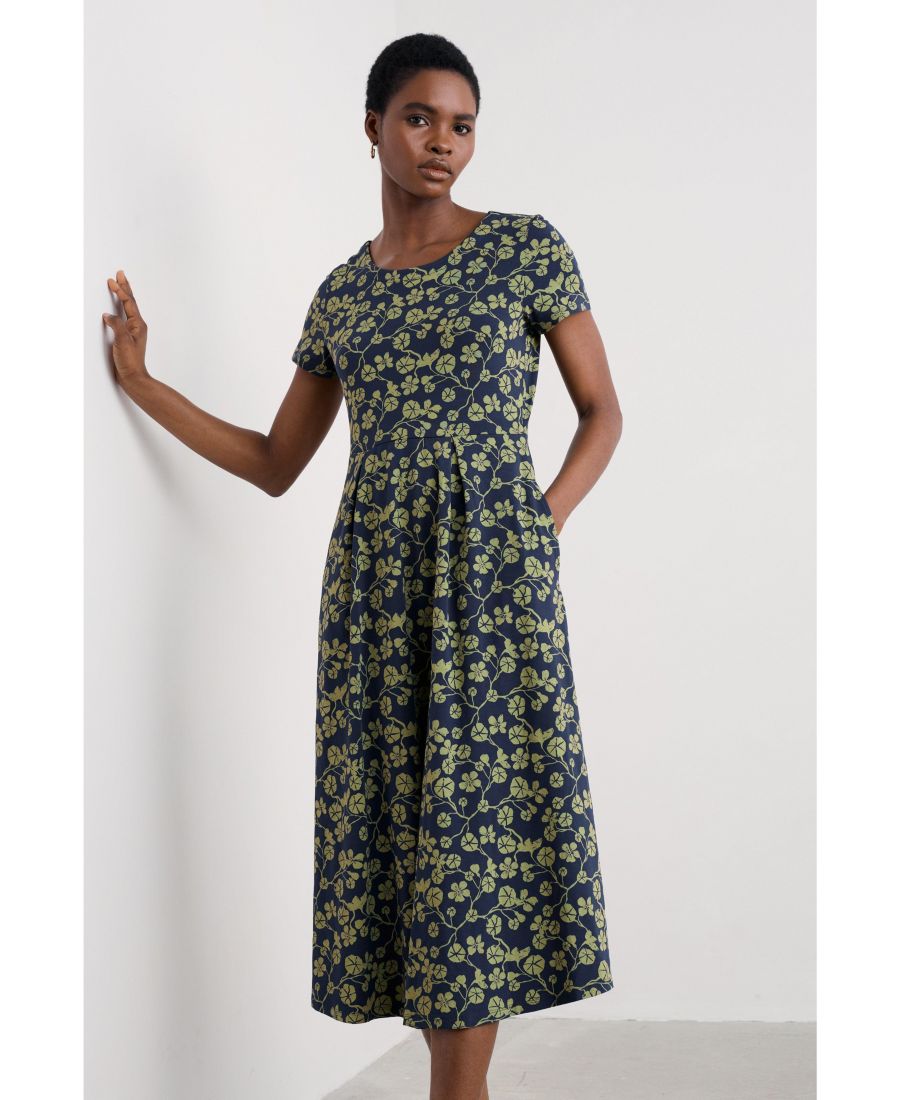 Женское платье Вероника с короткими рукавами Seasalt Cornwall, Winding nasturtiums maritime
Женское платье Вероника с короткими рукавами Seasalt Cornwall, Winding nasturtiums maritime