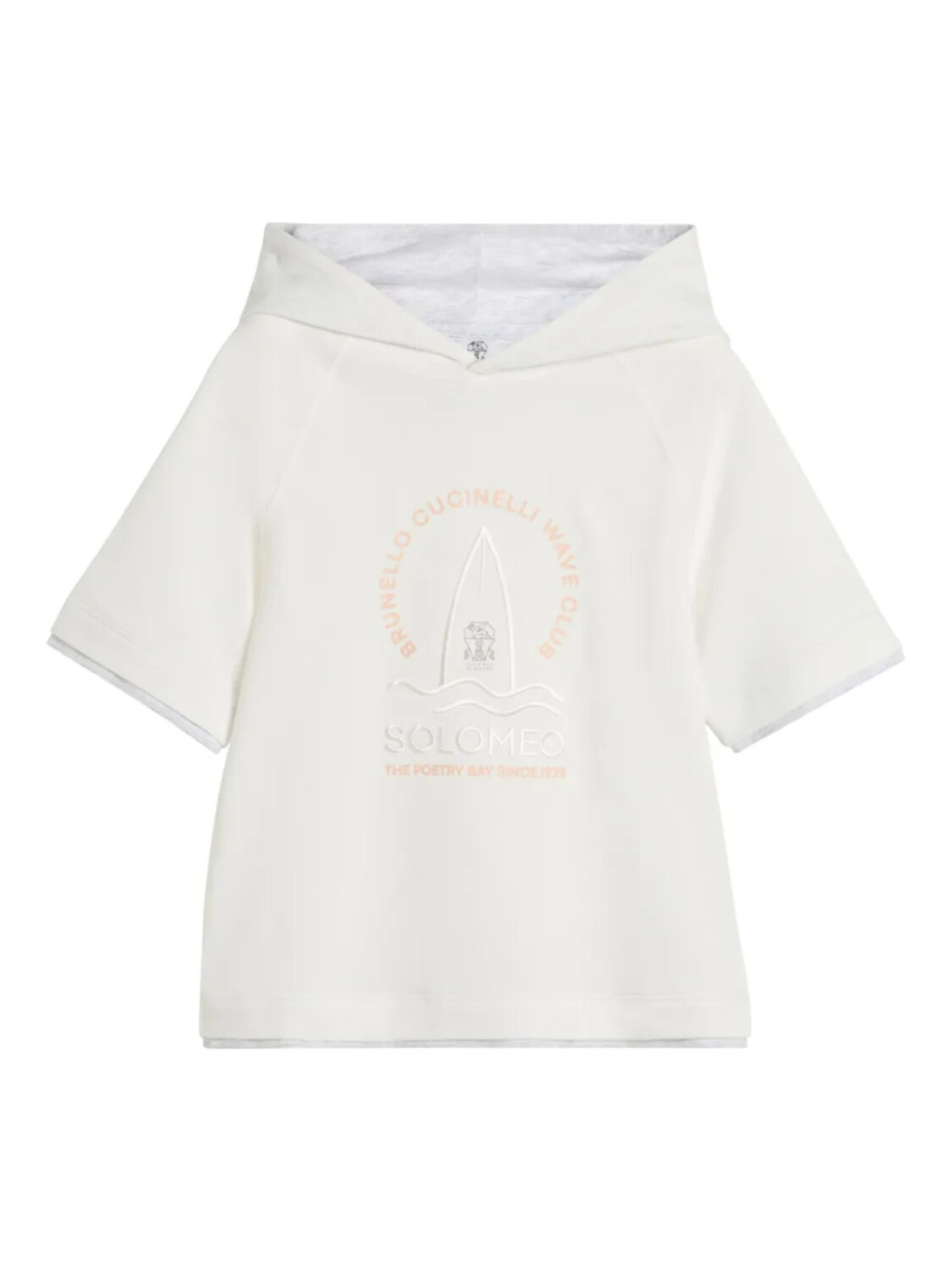 Детская толстовка с короткими рукавами Brunello Cucinelli Brunello Cucinelli Kids, нейтральный
Детская толстовка с короткими рукавами Brunello Cucinelli Brunello Cucinelli Kids, нейтральный