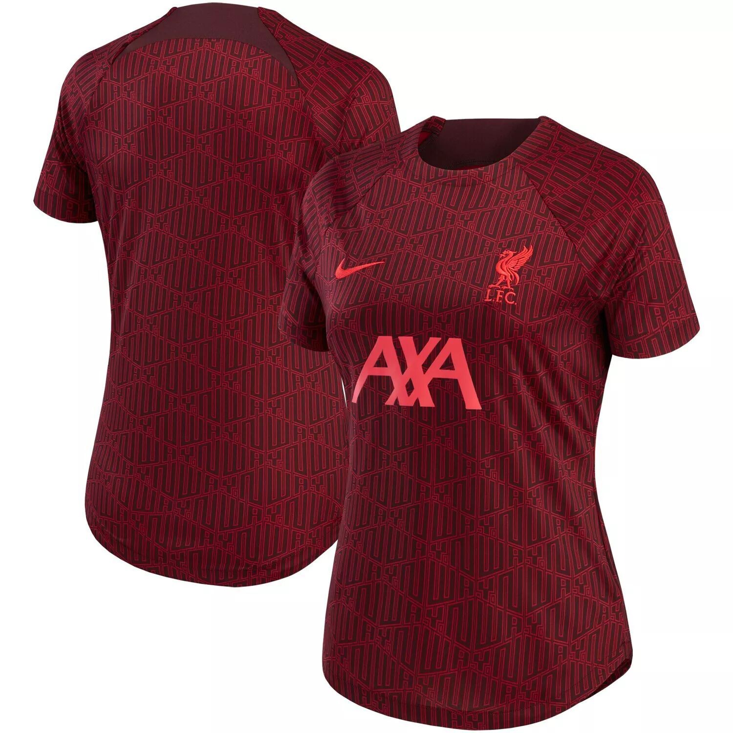 Женская предматчевая домашняя футболка Nike Burgundy Liverpool 2022/23 Nike
Женская предматчевая домашняя футболка Nike Burgundy Liverpool 2022/23 Nike