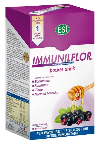Esi Immuniflor 16 карманный напиток Добавка для иммунной системы
Esi Immuniflor 16 карманный напиток Добавка для иммунной системы