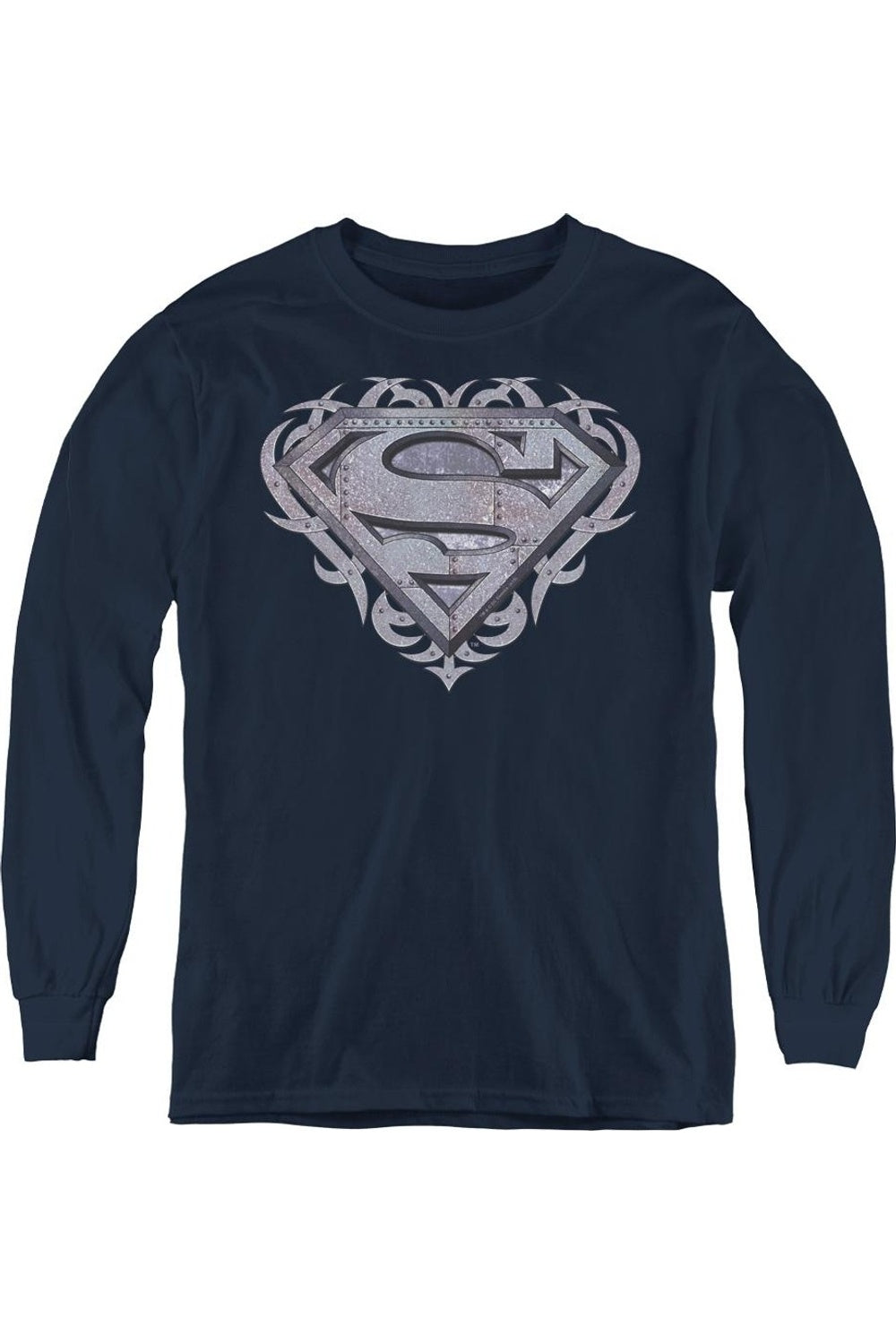 Футболка с длинным рукавом для подростков "Superman Tribal Steel Shield" Gildan, темно-синий
Футболка с длинным рукавом для подростков "Superman Tribal Steel Shield" Gildan, темно-синий