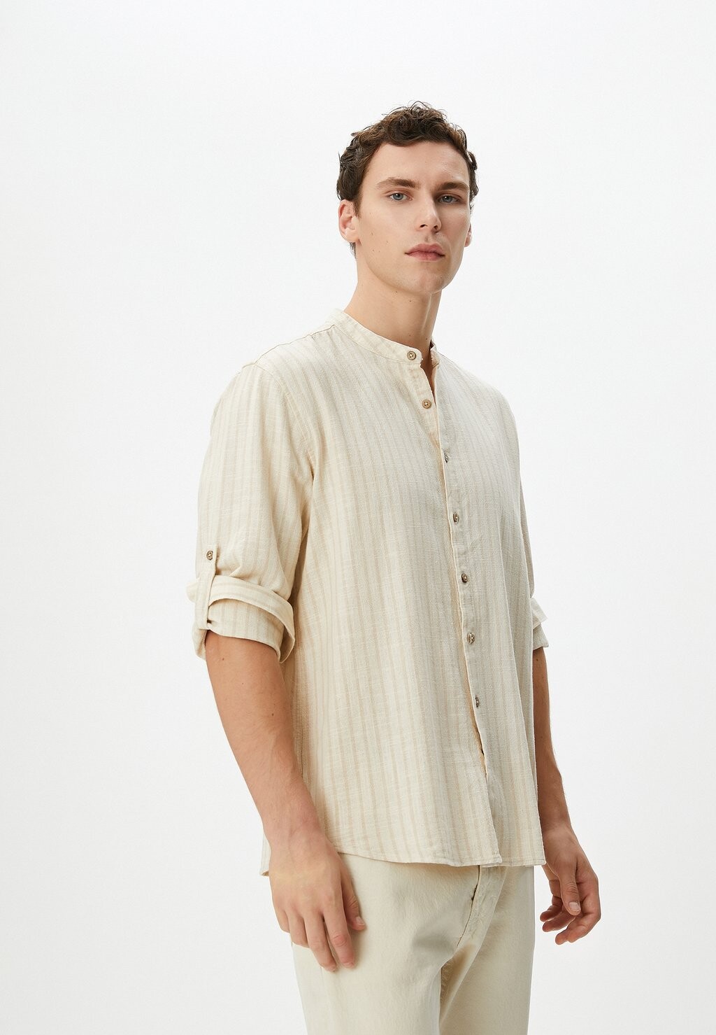 Рубашка Koton, бежевый
Рубашка Koton, бежевый