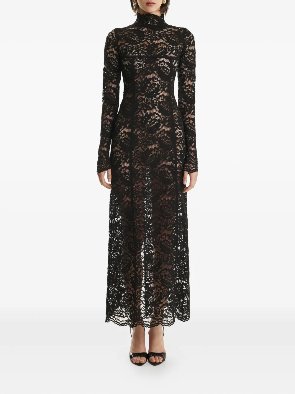 Платье миди с высоким воротником 2310 STUDIO, черный
Платье миди с высоким воротником 2310 STUDIO, черный