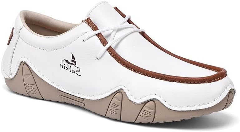 Мужские лоферы Salkin из натуральной кожи - винтажные ручной работы, удобные туфли для повседневной и офисной одежды, Комфортный, легкий дизайн, как у кроссовок Huayorong, белый
Мужские лоферы Salkin из натуральной кожи - винтажные ручной работы, удобные туфли для повседневной и офисной одежды, Комфортный, легкий дизайн, как у кроссовок Huayorong, белый