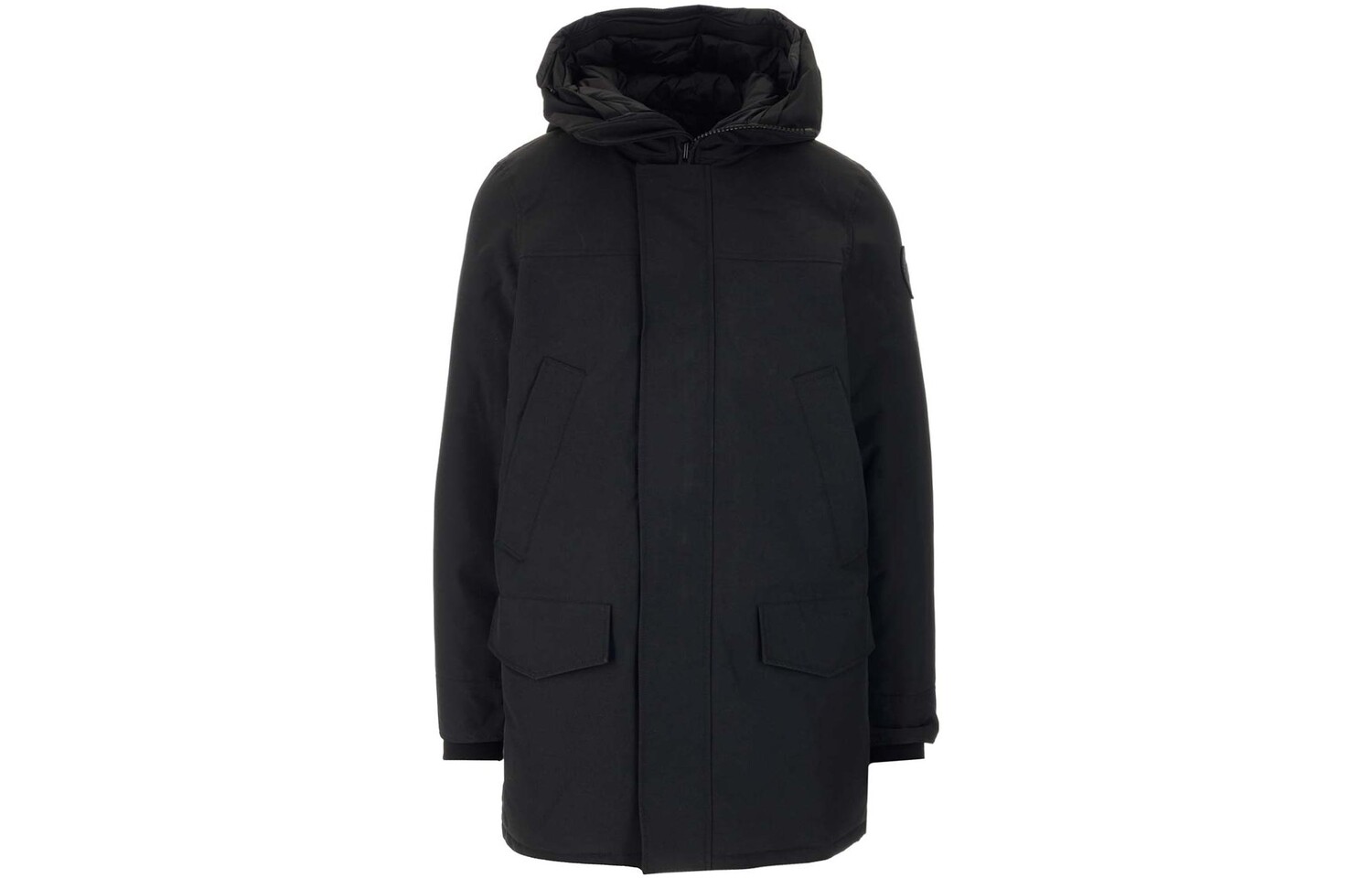 Мужской пуховик Canada Goose, черный
Мужской пуховик Canada Goose, черный