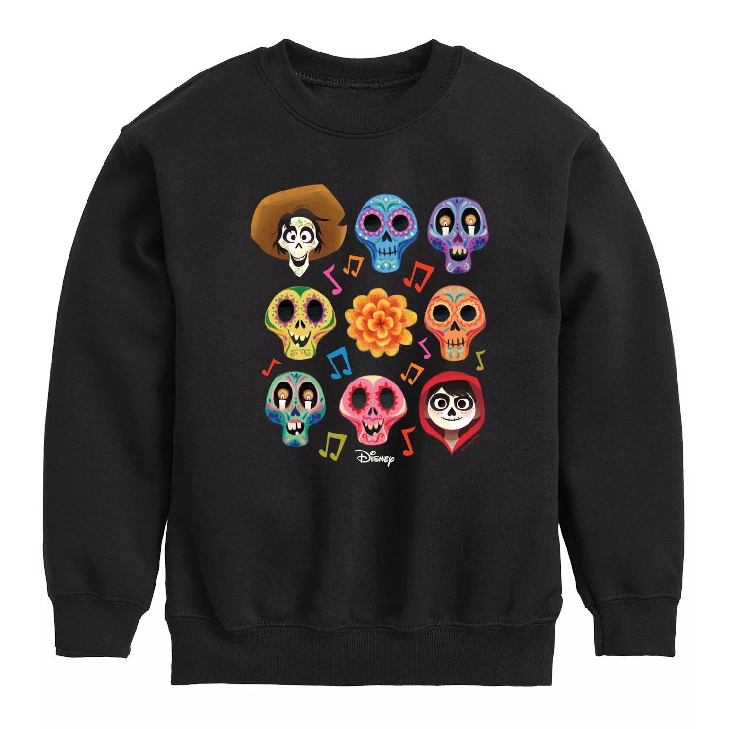 Флисовая толстовка с рисунком в виде сетки для мальчиков 8–20 лет Disney/Pixar's Coco Licensed Character, черный
Флисовая толстовка с рисунком в виде сетки для мальчиков 8–20 лет Disney/Pixar's Coco Licensed Character, черный