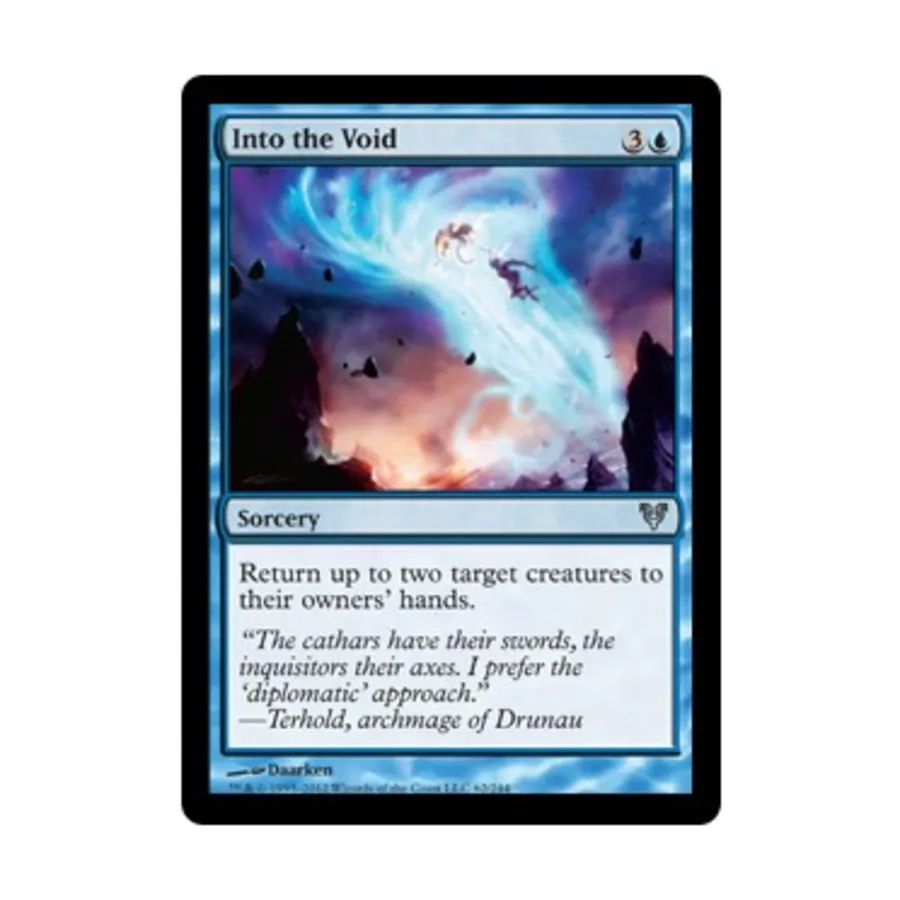 CCG В пустоту (U), MTG - Avacyn Restored
CCG В пустоту (U), MTG - Avacyn Restored