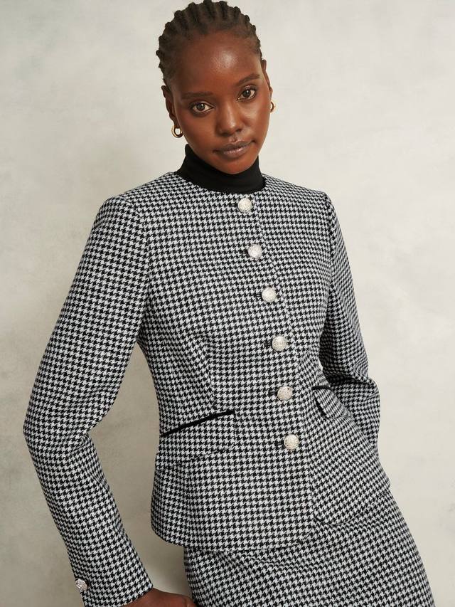 Джакет Dolly Dogtooth из чистой шерсти Hobbs, Black/Multi
Джакет Dolly Dogtooth из чистой шерсти Hobbs, Black/Multi