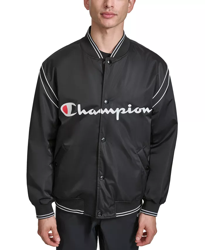 Бомбер Varsity Logo Champion, черный
Бомбер Varsity Logo Champion, черный