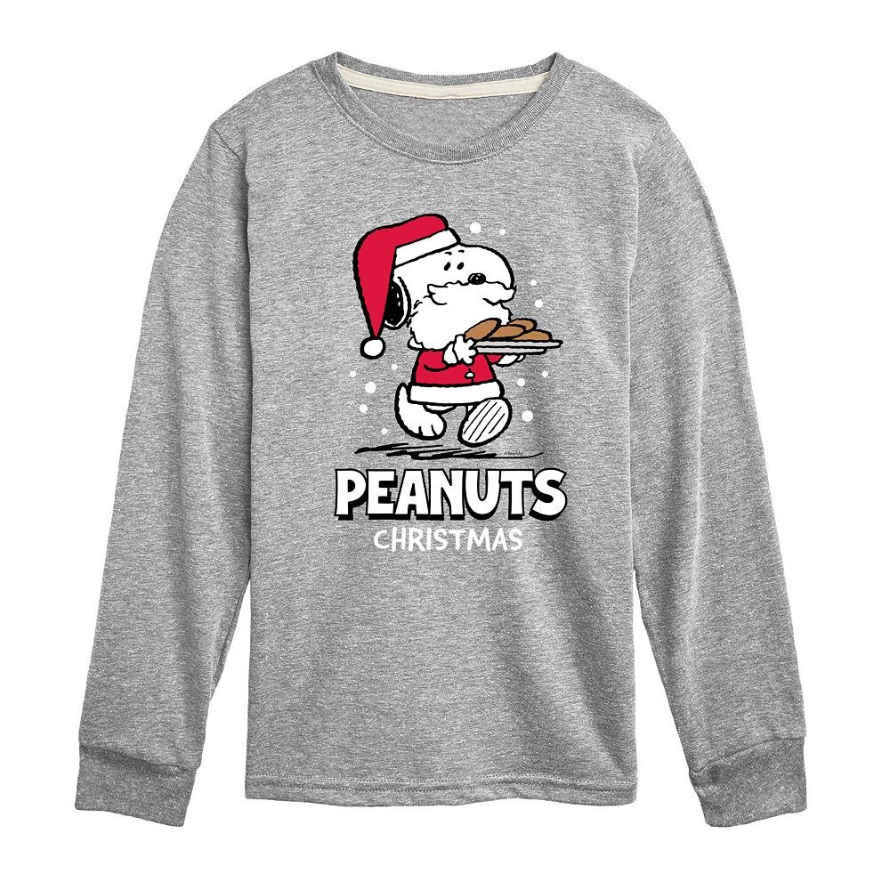 Футболка с длинными рукавами и рисунком Peanuts Snoopy Santa для мальчиков 8–20 лет Licensed Character, цвет Heather Gray
Футболка с длинными рукавами и рисунком Peanuts Snoopy Santa для мальчиков 8–20 лет Licensed Character, цвет Heather Gray