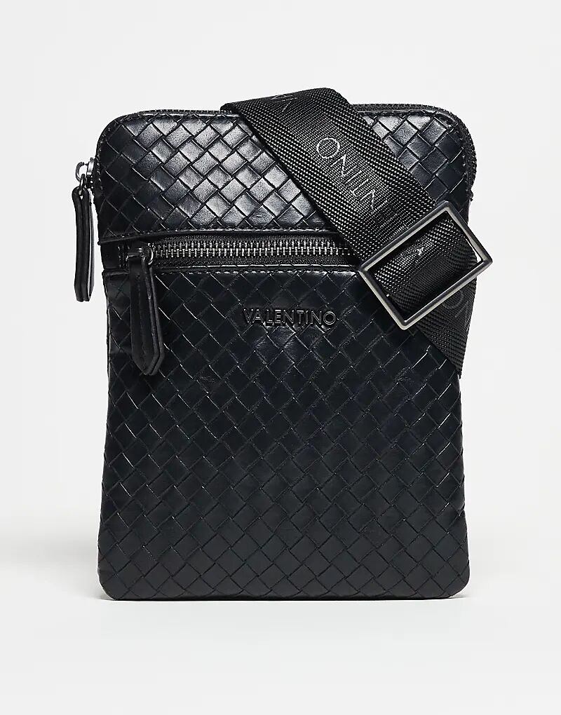 Сумка через плечо Valentino с плетеными деталями из мохегана черного цвета
Сумка через плечо Valentino с плетеными деталями из мохегана черного цвета