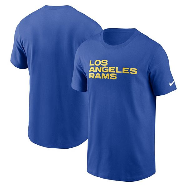 Мужская футболка Los Angeles Rams Primetime Wordmark Essential Nike
Мужская футболка Los Angeles Rams Primetime Wordmark Essential Nike