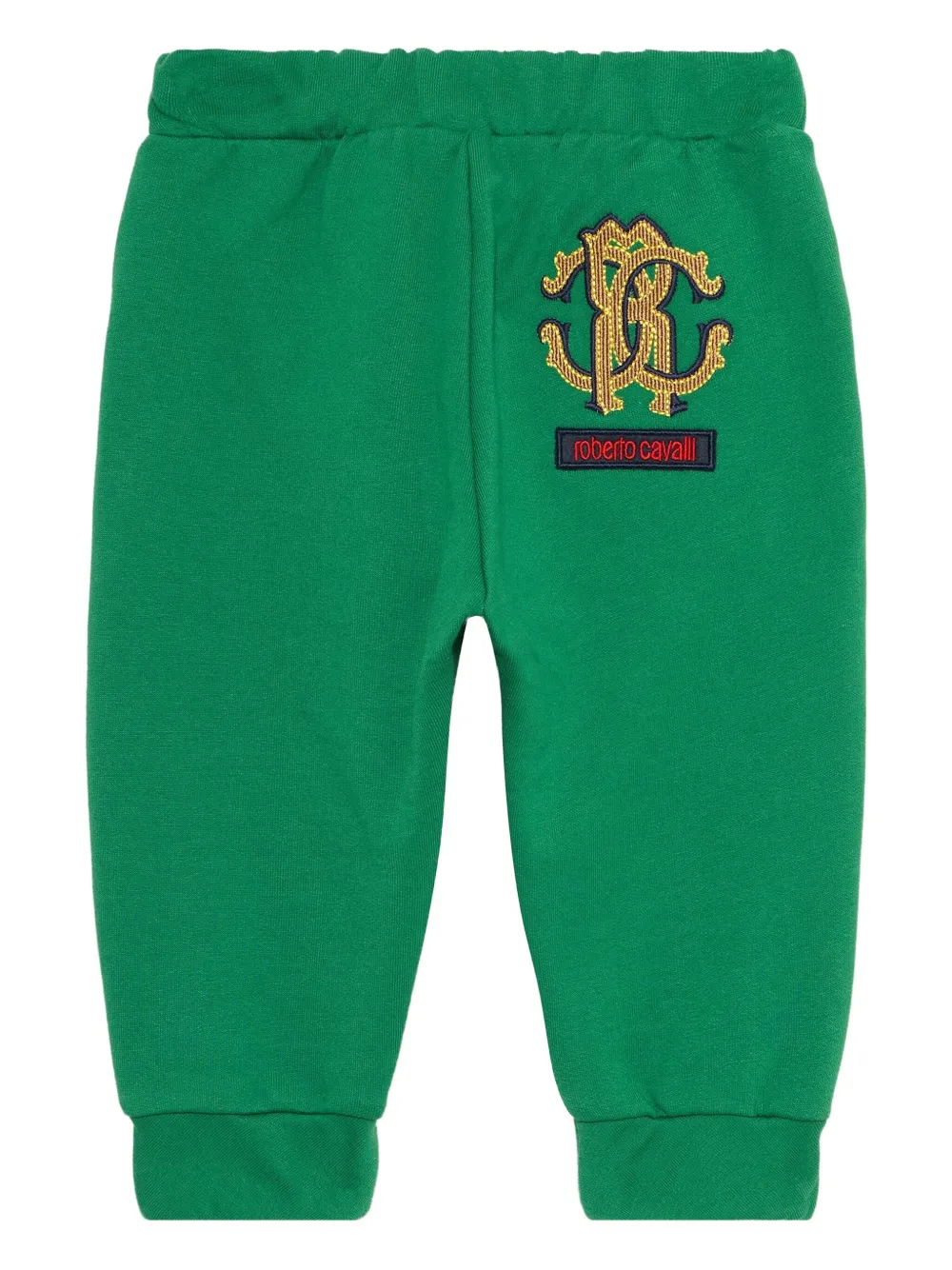 Спортивные брюки с вышитой монограммой Roberto Cavalli, зеленый
Спортивные брюки с вышитой монограммой Roberto Cavalli, зеленый