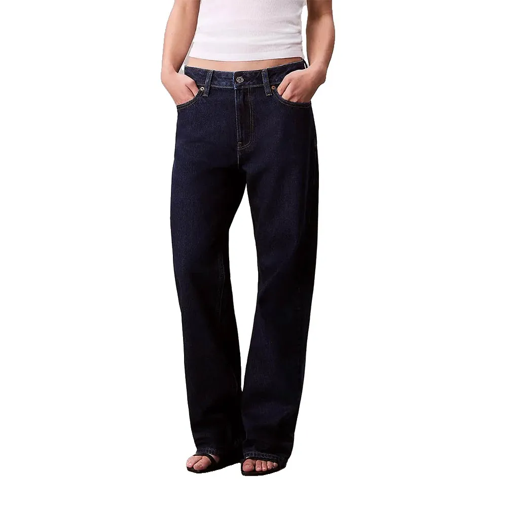 Джинсы Calvin Klein Signature 90'S LV047D901G прямого кроя Calvin klein jeans, синий
Джинсы Calvin Klein Signature 90'S LV047D901G прямого кроя Calvin klein jeans, синий