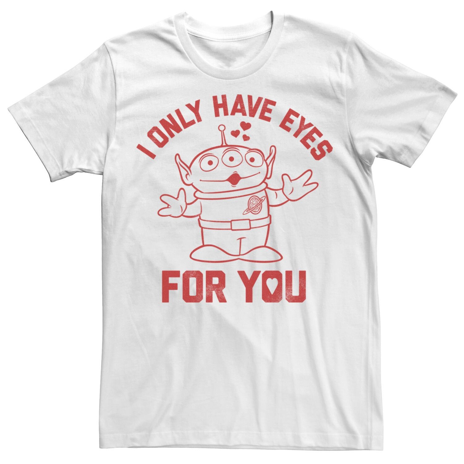 Мужская футболка с рисунком «История игрушек Alien Eyes For You» Disney / Pixar
Мужская футболка с рисунком «История игрушек Alien Eyes For You» Disney / Pixar