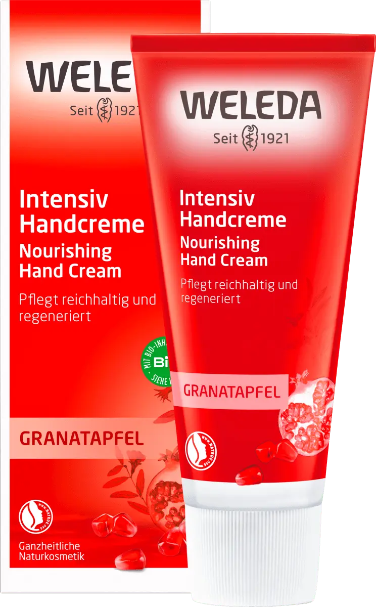 Крем для рук Гранат 50мл Weleda
Крем для рук Гранат 50мл Weleda