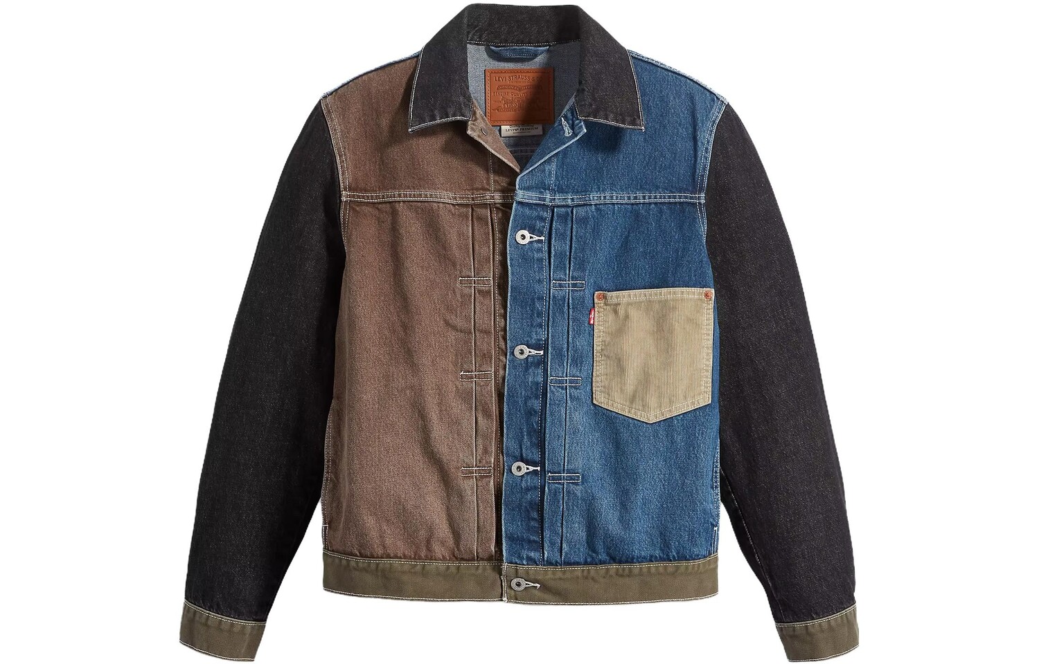 Мужская джинсовая куртка Levi's levi’s, цвет Multicolor
Мужская джинсовая куртка Levi's levi’s, цвет Multicolor