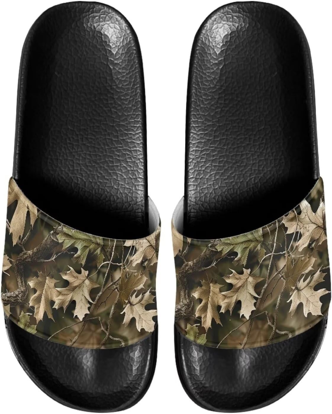 Мужские шлепанцы сандалии Стильные летние тапочки Повседневные пляжные шлепанцы Нескользящие тапочки для ванной Pugasmiru, Hunting Leaf Pattern
Мужские шлепанцы сандалии Стильные летние тапочки Повседневные пляжные шлепанцы Нескользящие тапочки для ванной Pugasmiru, Hunting Leaf Pattern