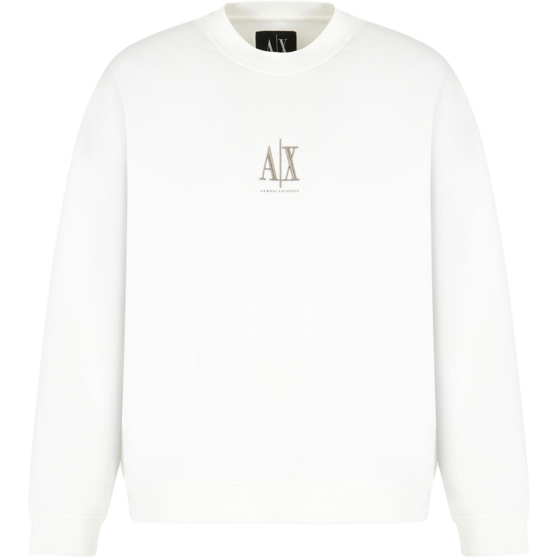Свитшот с вышитым логотипом ARMANI EXCHANGE, белый
Свитшот с вышитым логотипом ARMANI EXCHANGE, белый