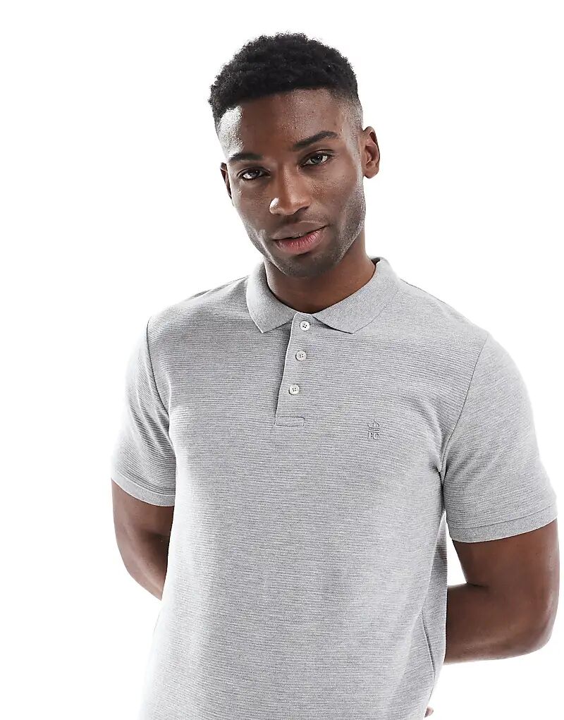 Рубашка-поло French Connection в оттоманке, светло-серый меланж French Connection Mens
Рубашка-поло French Connection в оттоманке, светло-серый меланж French Connection Mens