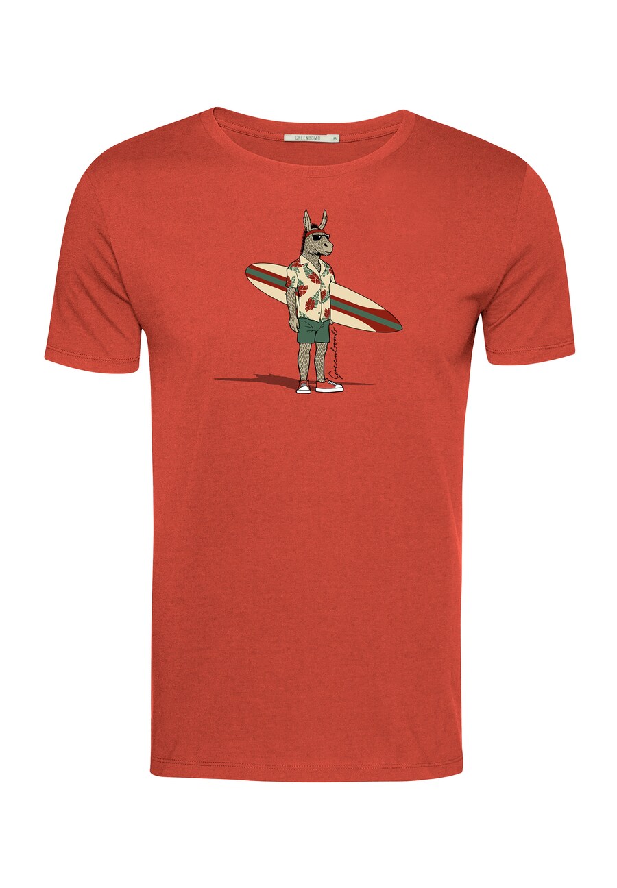 Рубашка GREENBOMB Animal Donkey Surf, красный
Рубашка GREENBOMB Animal Donkey Surf, красный
