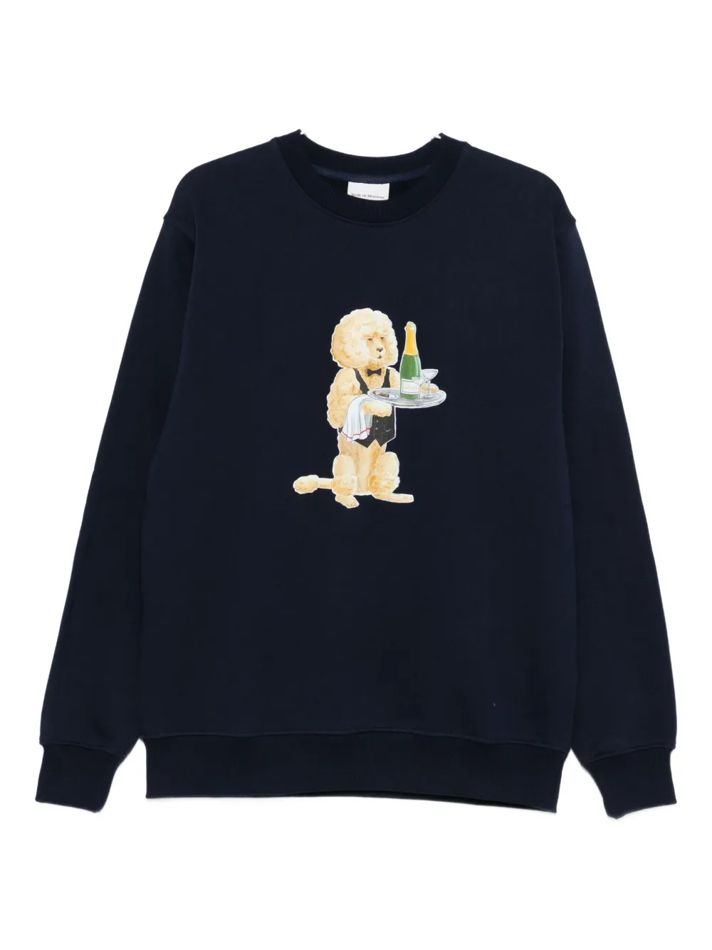 Хлопковый свитшот Drôle De Monsieur, синий
Хлопковый свитшот Drôle De Monsieur, синий