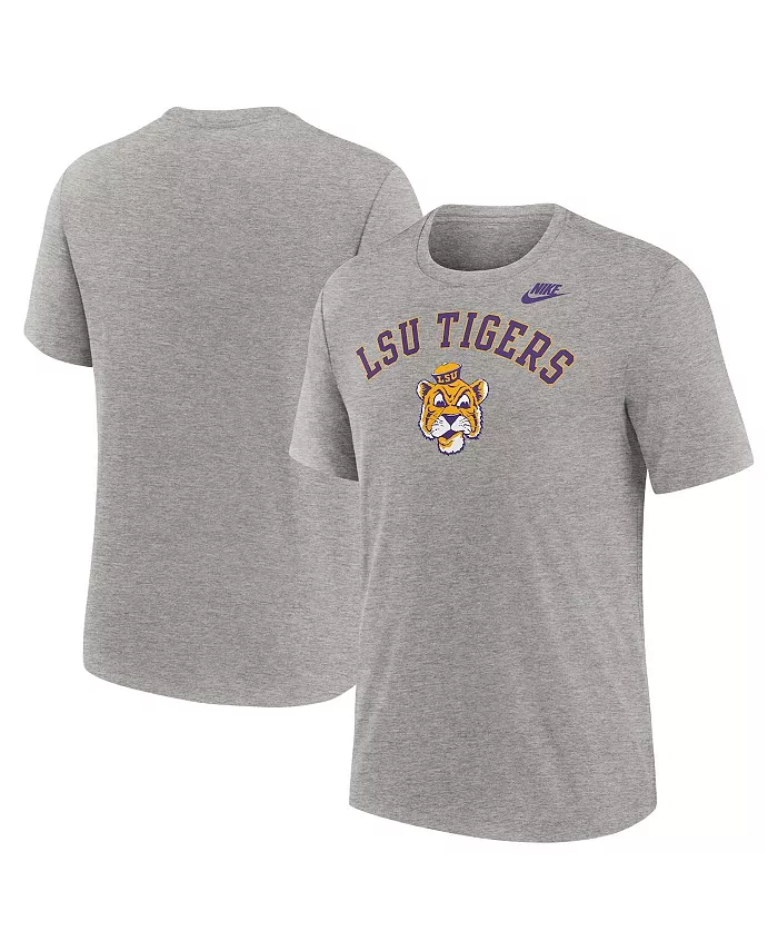 Мужская футболка Heather Gray LSU Tigers Legacy Arch Tri-Blend Nike
Мужская футболка Heather Gray LSU Tigers Legacy Arch Tri-Blend Nike