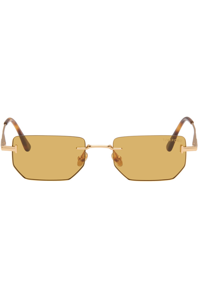 Tom Ford Солнцезащитные очки Gold Ethan
Tom Ford Солнцезащитные очки Gold Ethan