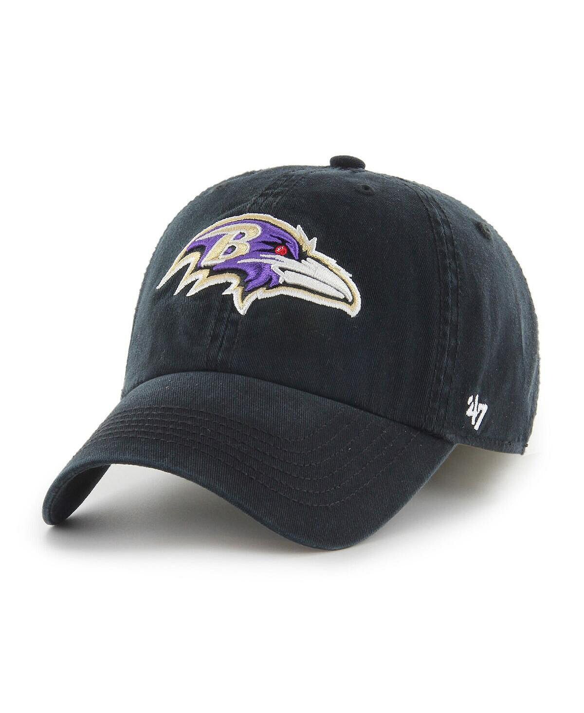 Черная мужская приталенная шляпа с логотипом Baltimore Ravens Franchise '47 Brand
Черная мужская приталенная шляпа с логотипом Baltimore Ravens Franchise '47 Brand