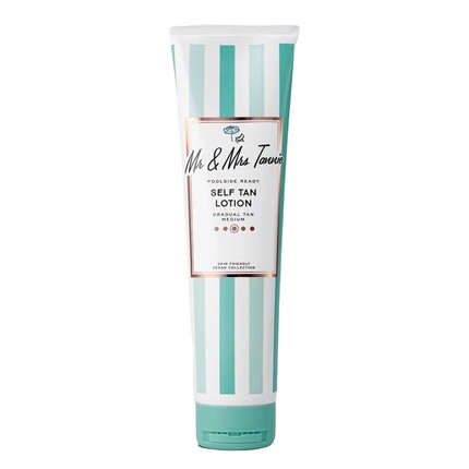 Лосьон для автозагара, 5,07 жидких унций, Mr & Mrs Tannie
Лосьон для автозагара, 5,07 жидких унций, Mr & Mrs Tannie