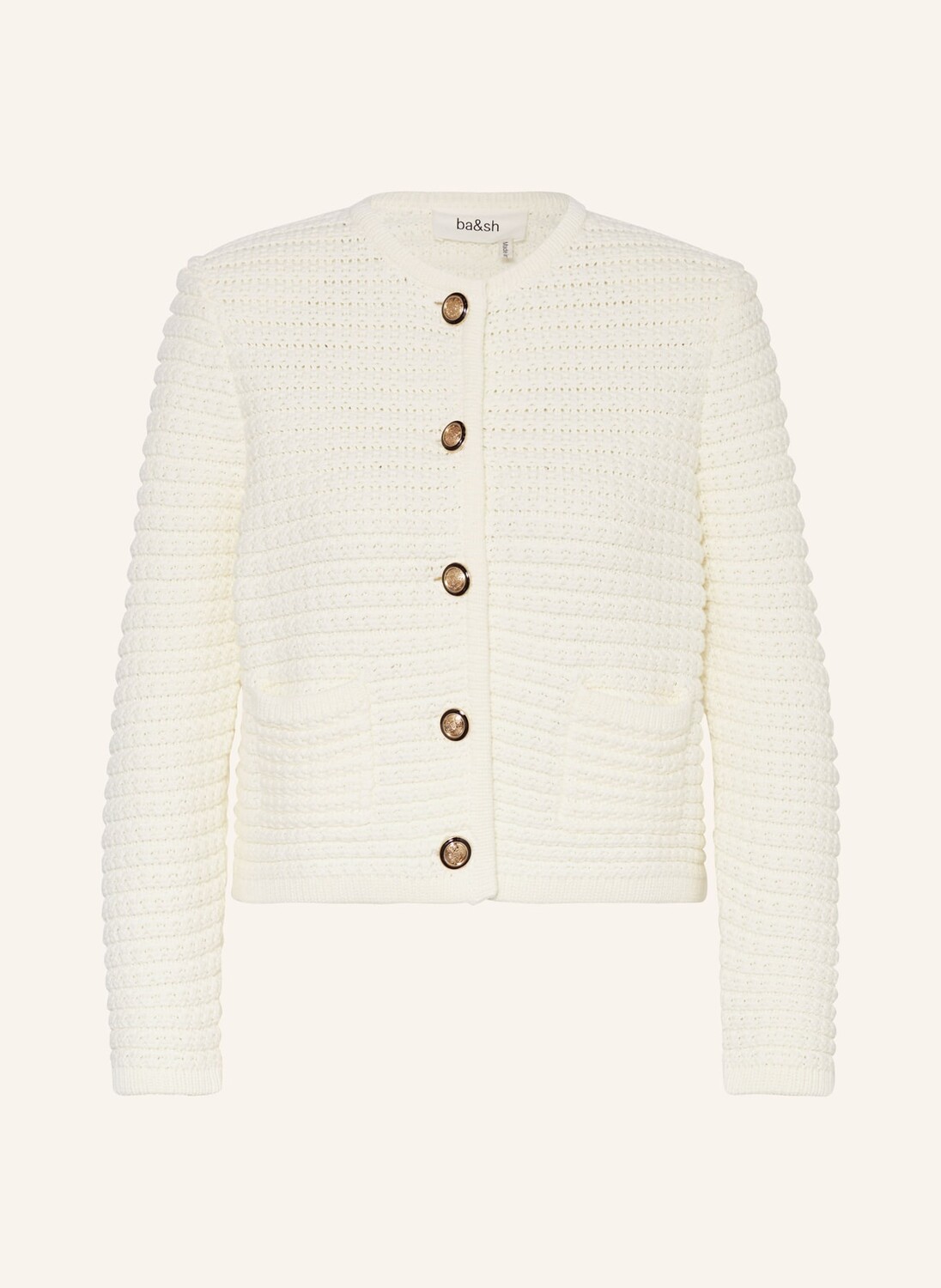 Кардиган гаспард ba&sh, экрю
Кардиган гаспард ba&sh, экрю