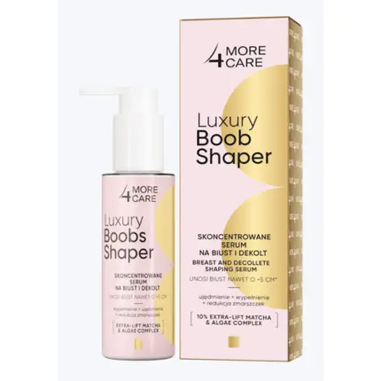 More4Care Luxury Boobs Shaper Сыворотка для коррекции груди и декольте 100 мл
More4Care Luxury Boobs Shaper Сыворотка для коррекции груди и декольте 100 мл