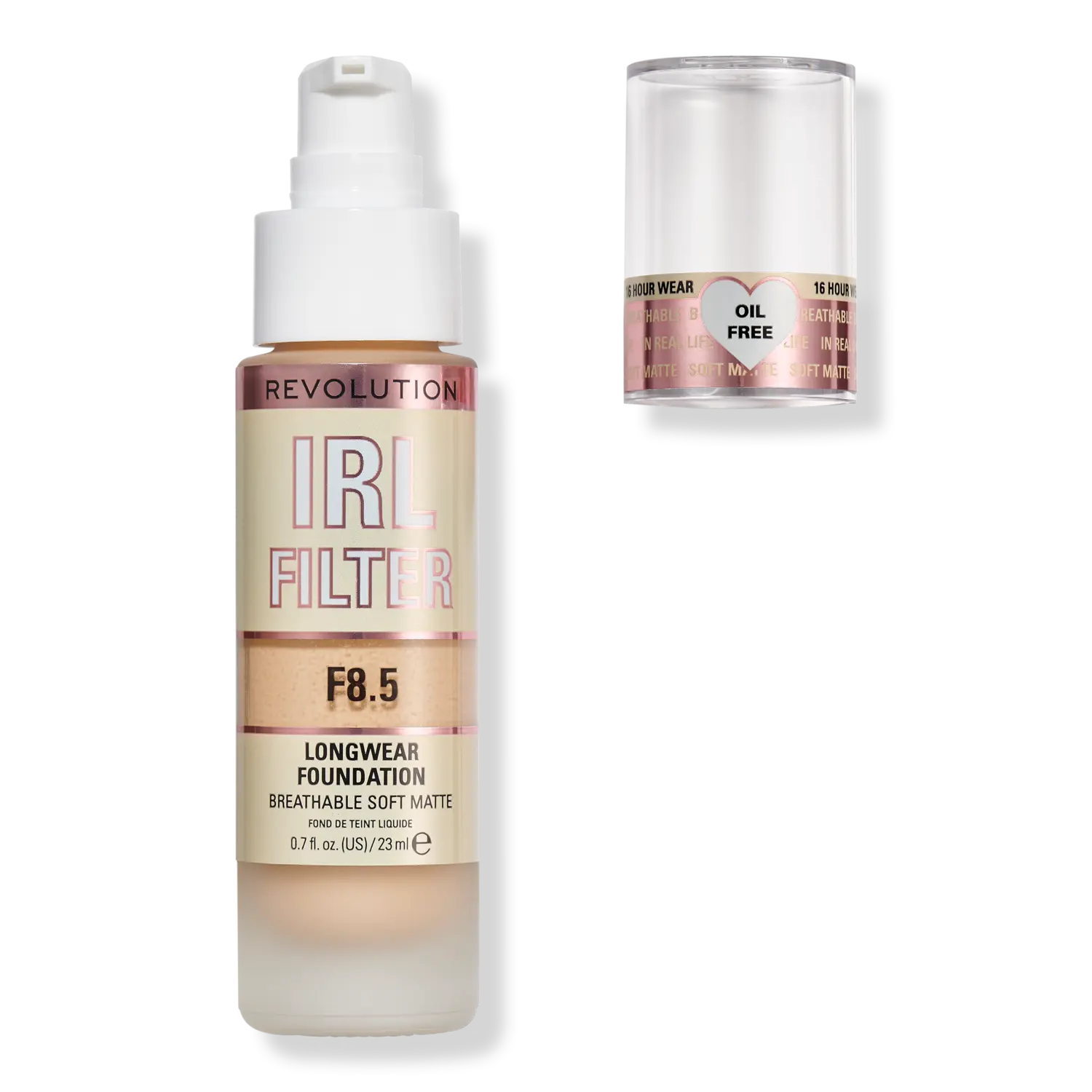 Тональный крем IRL Filter Longwear Foundation Revolution Beauty, F8.5 (medium skin tones with a yellow undertone)
Тональный крем IRL Filter Longwear Foundation Revolution Beauty, F8.5 (medium skin tones with a yellow undertone)