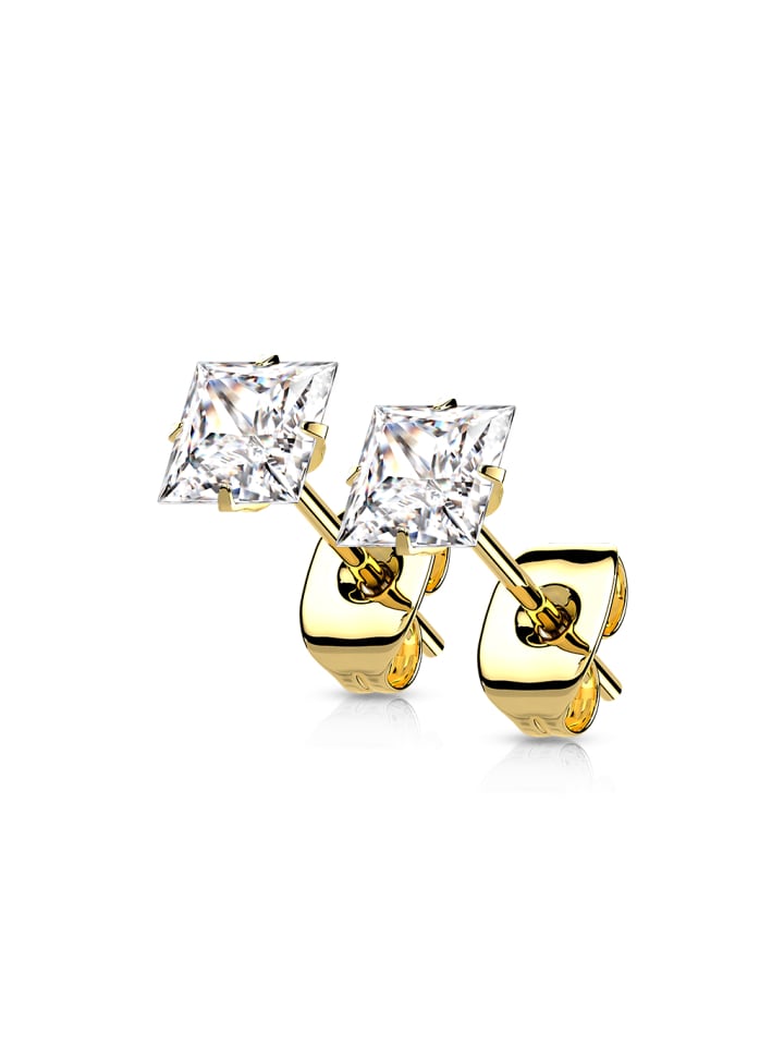 Bungsa Золотые серьги-гвоздики
Bungsa Золотые серьги-гвоздики