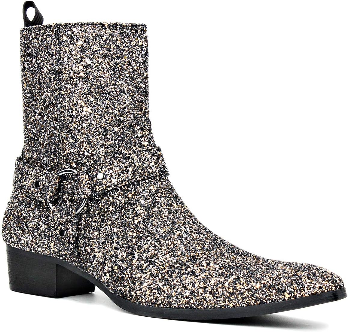 Мужские ботинки челси на молнии из натуральной кожи с блестками, стильные, модные, для повседневной носки CD-JY015-R Cowsdella, серебро
Мужские ботинки челси на молнии из натуральной кожи с блестками, стильные, модные, для повседневной носки CD-JY015-R Cowsdella, серебро