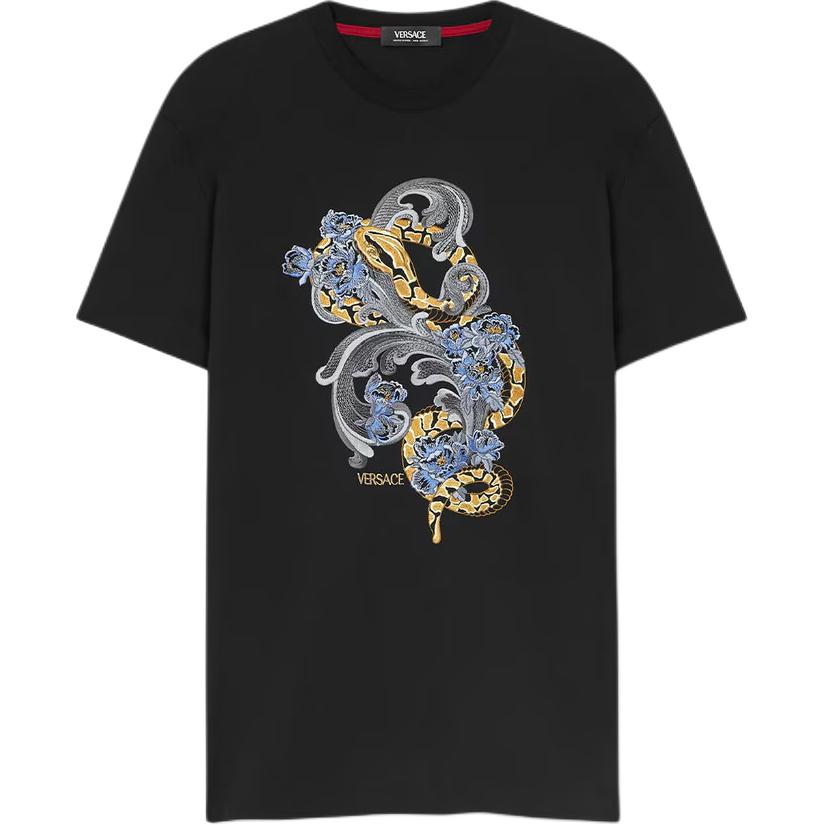 Футболка с вышивкой к китайскому новому году VERSACE, черный
Футболка с вышивкой к китайскому новому году VERSACE, черный