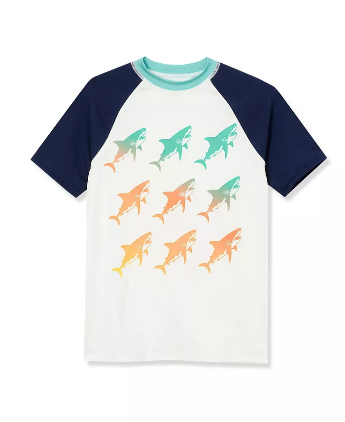 Мальчиковый хлорстойкий рашгард с коротким рукавом и круглым вырезом UPF 50 Lands' End, мультиколор
Мальчиковый хлорстойкий рашгард с коротким рукавом и круглым вырезом UPF 50 Lands' End, мультиколор