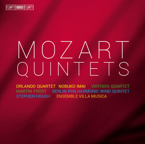 CD диск Mozart / Orlando Qrt / Imai / Vertavo Qrt / Frost: Quintets
CD диск Mozart / Orlando Qrt / Imai / Vertavo Qrt / Frost: Quintets