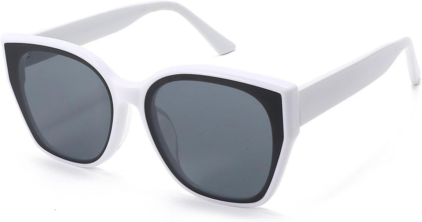 Ретро-солнцезащитные очки большого квадратного размера для женщин - поляризованные солнцезащитные очки с защитой от УФ-излучения UV400 в ацетатной оправе для вождения и путешествий. B,1 Bubmari, B
Ретро-солнцезащитные очки большого квадратного размера для женщин - поляризованные солнцезащитные очки с защитой от УФ-излучения UV400 в ацетатной оправе для вождения и путешествий. B,1 Bubmari, B