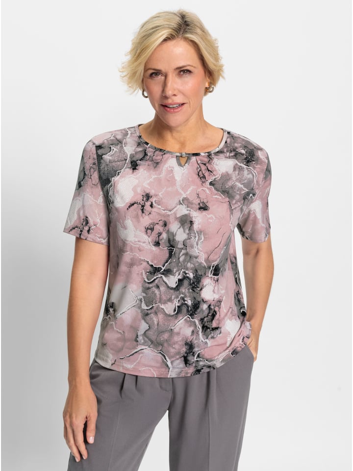 Рубашка с круглым вырезом с принтом розового и серого камня WITT WEIDEN
Рубашка с круглым вырезом с принтом розового и серого камня WITT WEIDEN