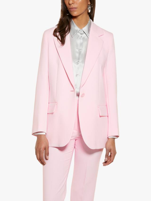Удлиненный блейзер на одной пуговице SISLEY, розовый
Удлиненный блейзер на одной пуговице SISLEY, розовый