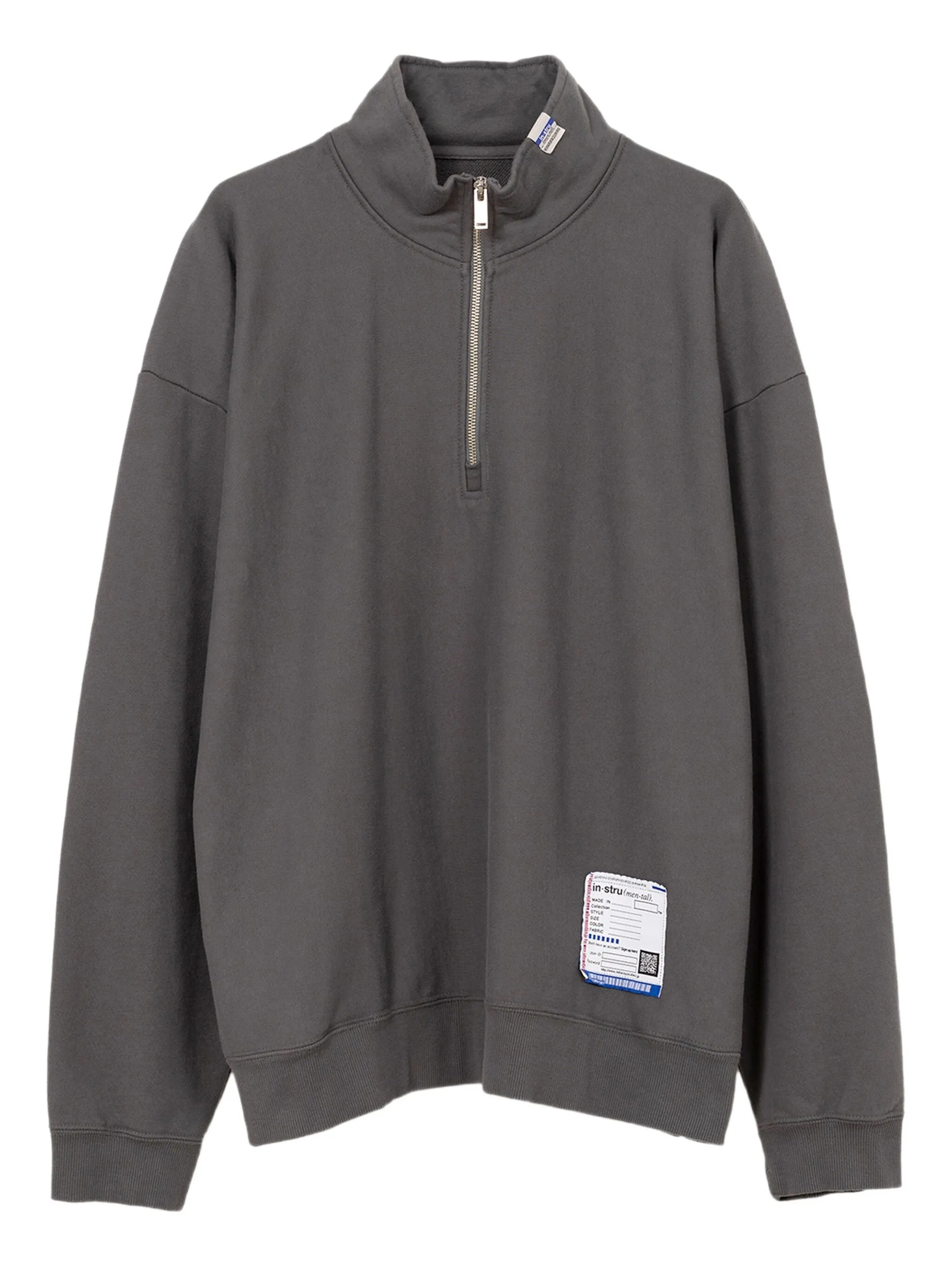 Толстовка с воротником на молнии In・Stru(Men-Tal)., серый
Толстовка с воротником на молнии In・Stru(Men-Tal)., серый