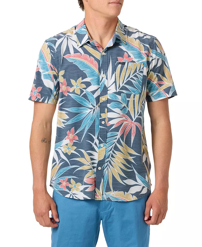 Мужская расслабленная рубашка с коротким рукавом Traveler Traverse O'Neill, синий
Мужская расслабленная рубашка с коротким рукавом Traveler Traverse O'Neill, синий