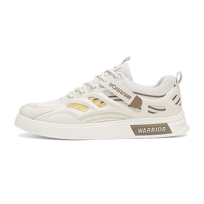 Мужские низкие скейтерские кроссовки Abrasion Resistant, легкие и дышащие WARRIOR, бежевый коричневый желтый
Мужские низкие скейтерские кроссовки Abrasion Resistant, легкие и дышащие WARRIOR, бежевый коричневый желтый