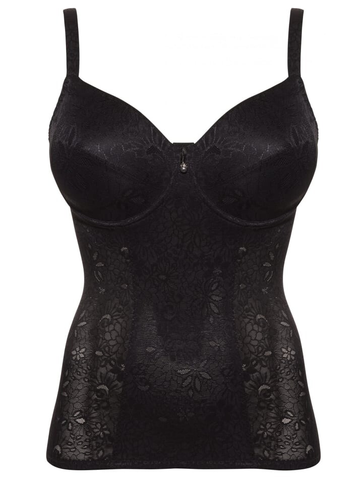 Бюстгальтер на косточках Ulla, черный
Бюстгальтер на косточках Ulla, черный