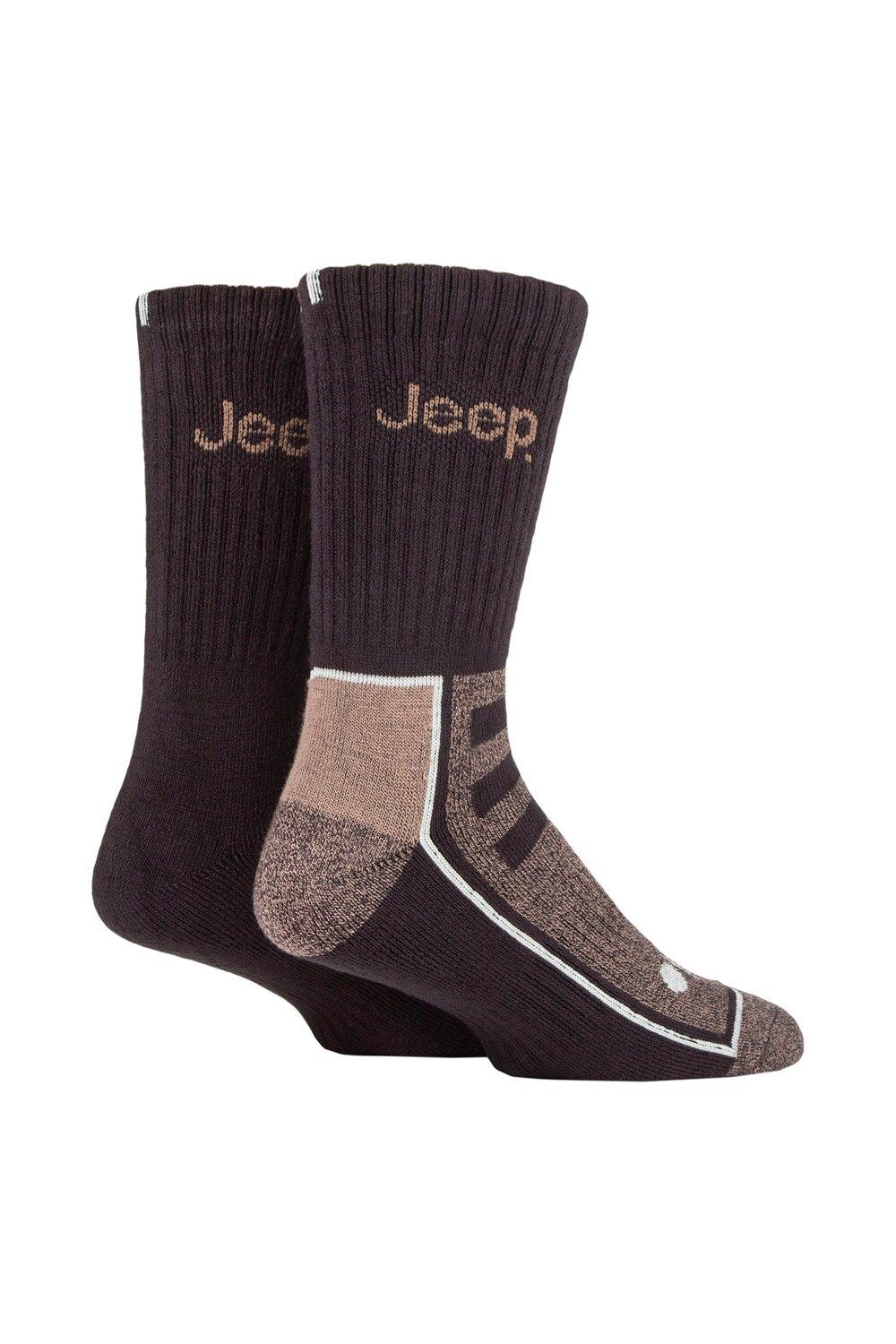 2 пары эксклюзивных носков для ботинок из бамбука Jeep, коричневый
2 пары эксклюзивных носков для ботинок из бамбука Jeep, коричневый