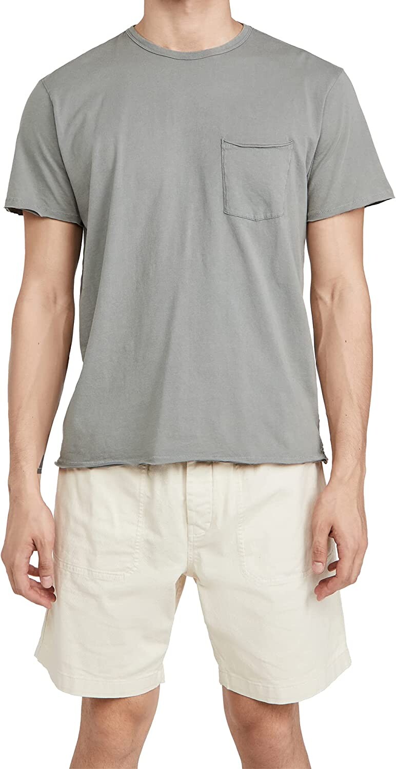 Мужская футболка Rag & Bone Miles из джерси сине-серого цвета с короткими рукавами, серый
Мужская футболка Rag & Bone Miles из джерси сине-серого цвета с короткими рукавами, серый