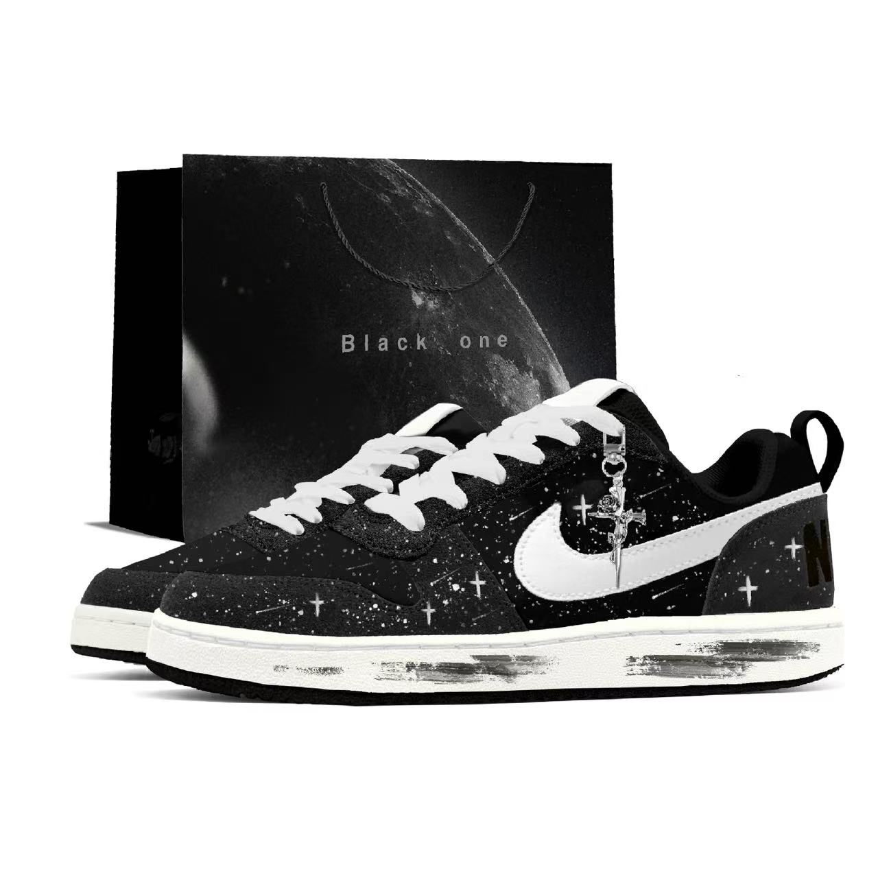 Nike Court Borough Baby's Breath, Trendy Suede, Textile Low top Skateboard Shoes мужские черно-белые
Nike Court Borough Baby's Breath, Trendy Suede, Textile Low top Skateboard Shoes мужские черно-белые