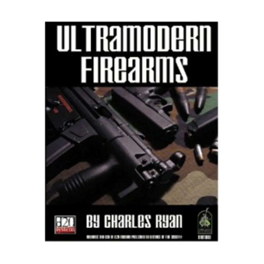 Ultramodern Firearms (d20), d20 Modern (Green Ronin Publishing), твердый переплет
Ultramodern Firearms (d20), d20 Modern (Green Ronin Publishing), твердый переплет