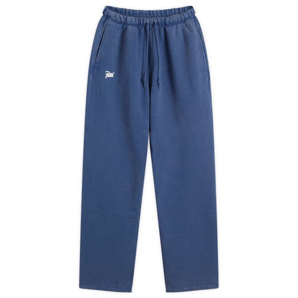 Классические спортивные брюки прямого кроя с эффектом кислотной стирки Patta, синий
Классические спортивные брюки прямого кроя с эффектом кислотной стирки Patta, синий